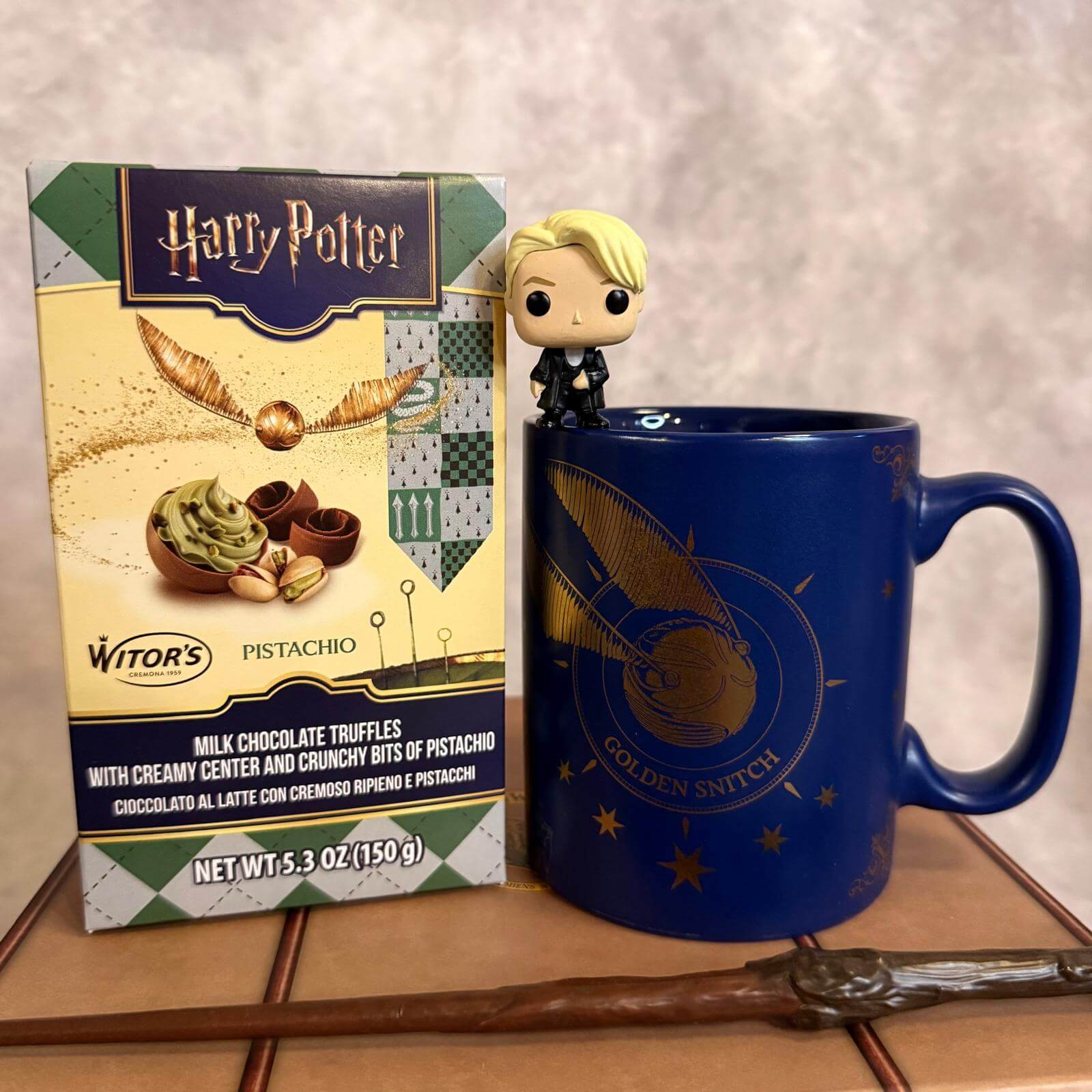 Harry Potter Zvýhodnený set Zlatá strela Slizolin - detail