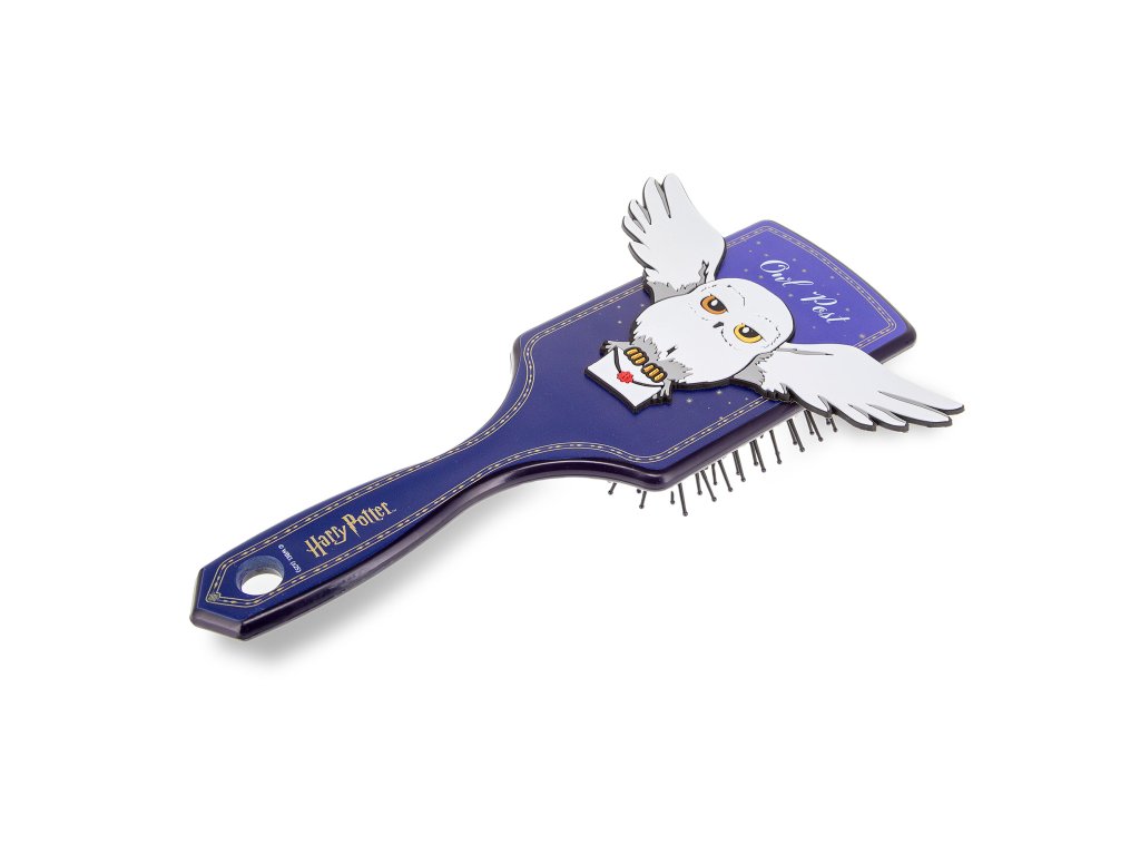 Harry Potter kefa na vlasy Hedviga paddle brush