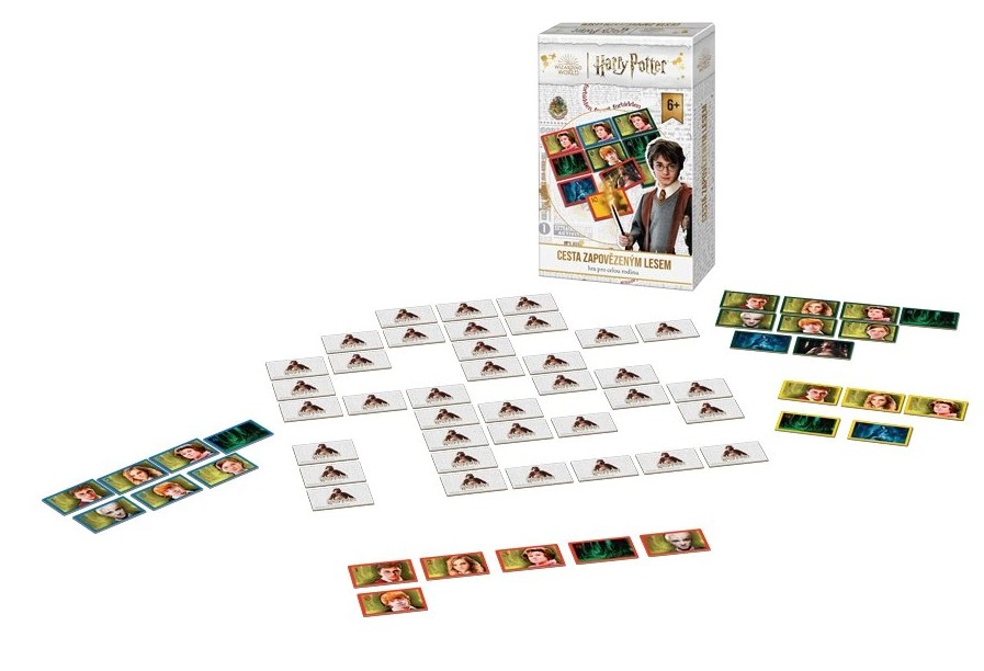 Harry Potter cesta Zapovězeným lesem rodinna hra Svet kouzel