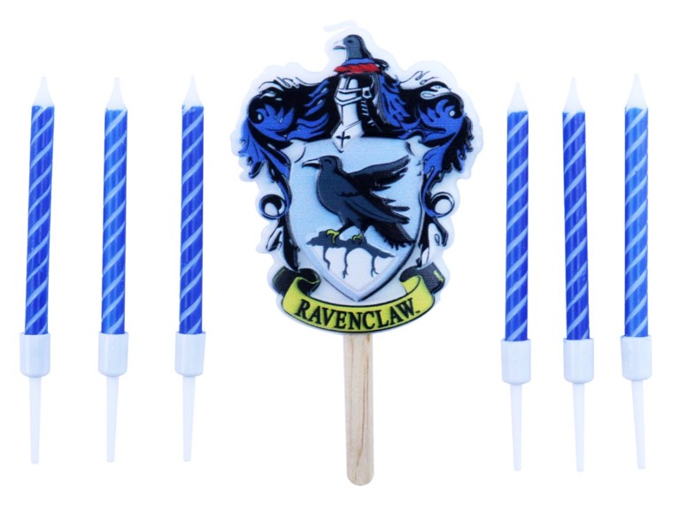 Sviečky Bystrohlav detail - Harry Potter narodeninová oslava fakulty