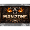 Plechová cedule MAN ZONE