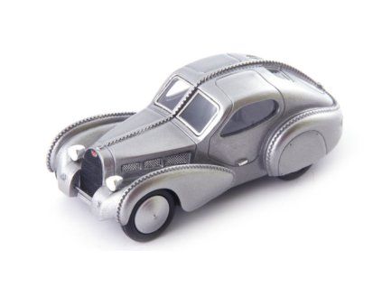 0061139 bugatti type 68 coupe 1945 met silver 1 43