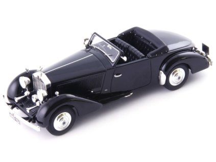 0065701 rolls royce phantom ii continental binder 1930 black 1 43