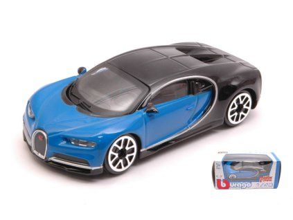 0004414 bugatti chiron 2016 blue black 1 43