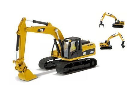 0066024 cat 320d l hydraulic excavator w multiple work tools 1 87
