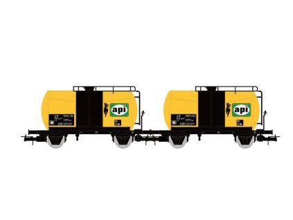 0089578 fs 2 unit pack 2 axle tank wagon api ep iv 1 87