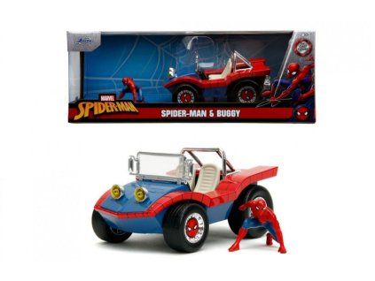 0071923 spider man e buggy 1 24