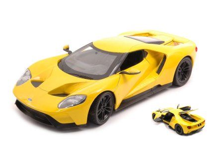 0000278 ford gt yellow 1 24