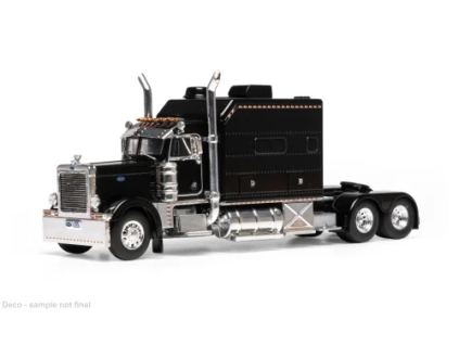 0088965 peterbilt 379 custom 2002 black 1 64