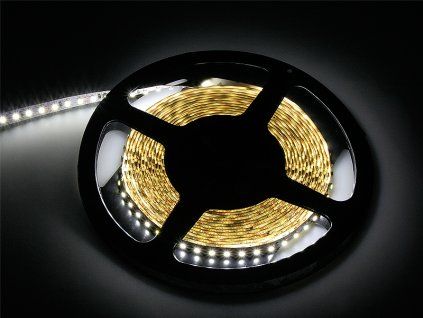 LED pásik studená biela 3528 5m/600