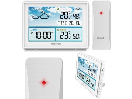 Meteostanica  BD-909 biela