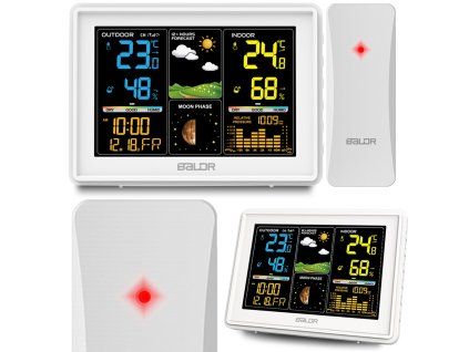 Meteostanica BD-907 biela
