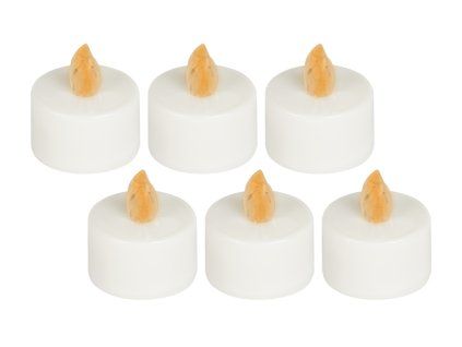 LED sviečka 6ks 87-501