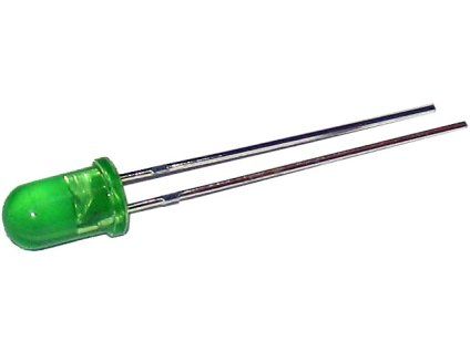 LED dióda 12V 3mm zelená 100ks LED3003