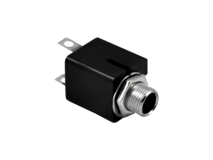 Jack konektor 6,3mm zásuv, mono panel GNI0036