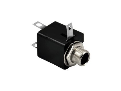 Jack konektor 6,3 mm stereo štvorcová