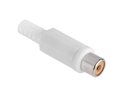 RCA konektor pre biely kábel