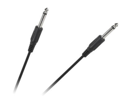 Prepojovací kábel Jack 6,3 mm mono samec-samec 2 m L-KPO2750M-2