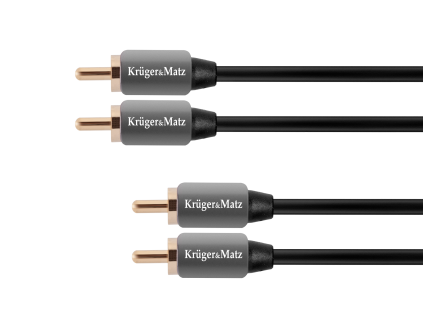 2RCA-2RCA kábel 1,0 m Kruger&Matz