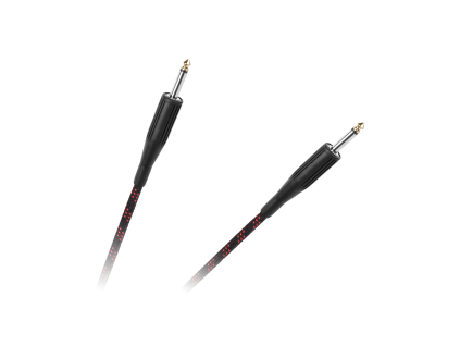 Audio kábel Jack 6,3 mm mono samec/samec 10 m L-KPO2758-10
