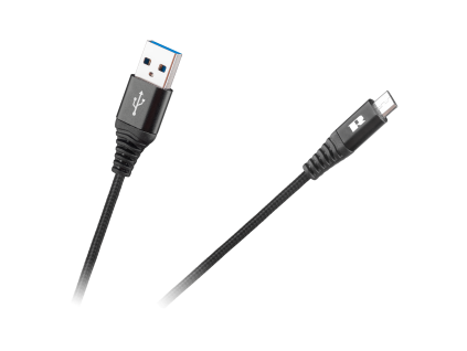 Micro USB kábel USB-A na micro USB 2 m čierny L-RB-6000-200-B