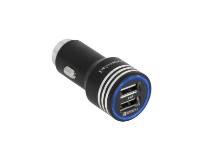 Nabíjačka do auta 2x USB-A Quick Charge 3.0 L-KM0212