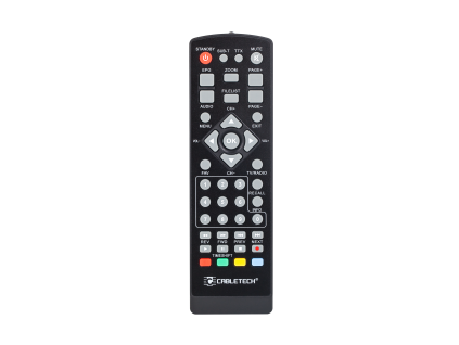 Diaľkové ovládanie pre prijímače DVB-T Cabletech URZ0326