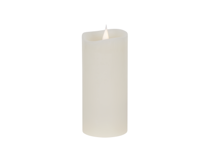 LED sviečka biela18cm LED0200-1