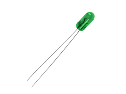 LED diódy 9V/50mA zelena 8x3mm