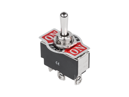 Páčkový prepínač KN3(B)-123 3pin vrátny