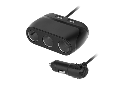 Rozdvojka do auta x3 USB 3100 mA