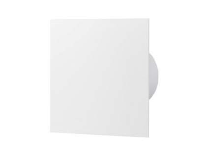 Mriežka na ventilátor - sklenený panel biely matný