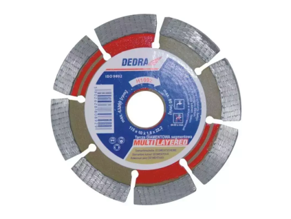 Diamantový rezný segmentový kotúč 180mm/22,2 MULTI-LAYER H1095