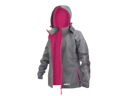 Pracovná bunda softshell, veľkosť XS, 96%polyester+4%elastan BH65KS-XS