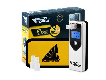 Elektrochemický alkohol tester AlcoForce EVO-SILVER