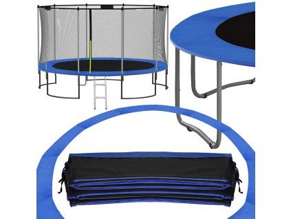 TP-14FT 426 CM MODRÝ KRYT NA TRAMPOLÍNU