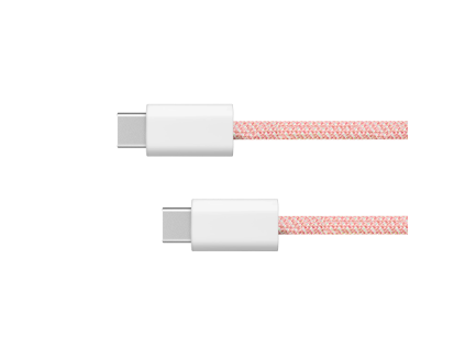 USB-C kábel USB-C 60 W 1 m ružový Krüger&Matz Basic L-KM1271-1P