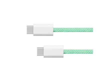 USB-C kábel na USB-C 100 W 1 m zelený Krüger&Matz Basic L-KM1272-1G