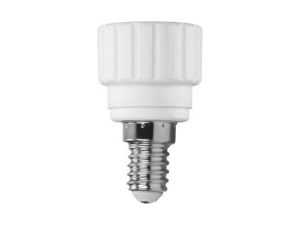 Adaptér žiarovky E14 na GU10 socket