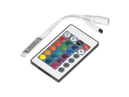 Bezdrôtový RGB LED ovládač s diaľkovým.