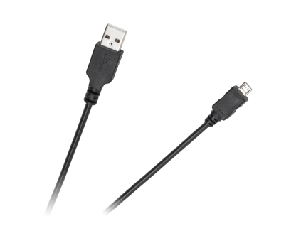 Micro USB kábel, 1,8 m, 0,2m L-KPO3962-0-2