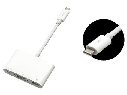 Adaptér USB-C VGA 76-102-