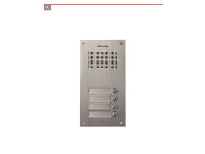 DR-4UM/RFID - Bránová stanica pre 4 účastníkov s RFID čítačkou - Commax