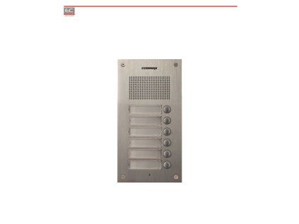 DR-6UM/RFID - Bránová stanica pre 6 účastníkov s RFID čítačkou - Commax