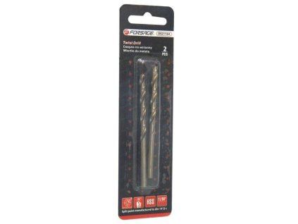 Vrtáky do kovu 4.5 mm hss+co 2 ks kobalt