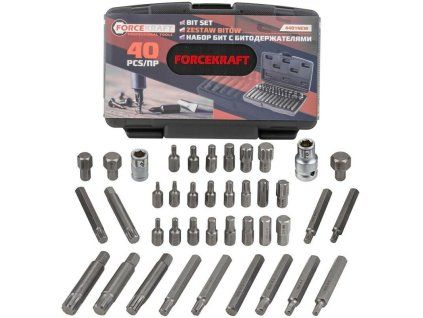 Súprava bitov imbus spline torx 40 ks