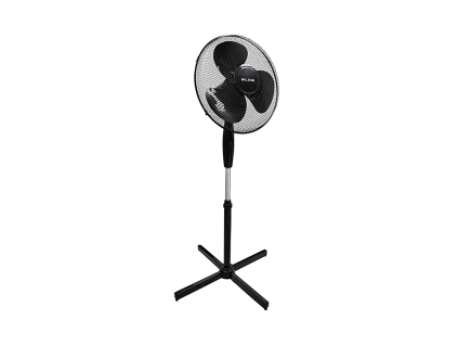 Stojanový ventilátor 40 cm 55 W čierny