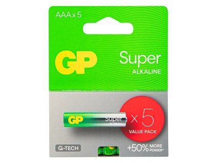 Alkalická batéria AAA 1,5 LR3 GP SUPER
