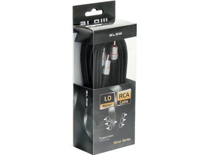 3xRCA SILVER 1m pripojenie