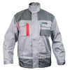 Pracovná bunda LD, šedá, gramáž 190g/m2, 80% polyester 20% bavlna BH3BL-LD